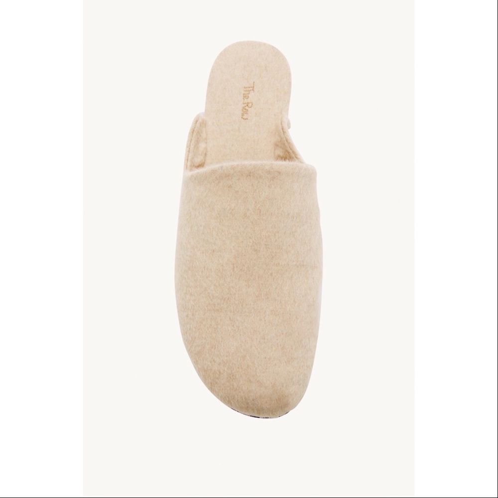 🖤The Row🖤Granpa Slipper in Cashmere Oatmeal